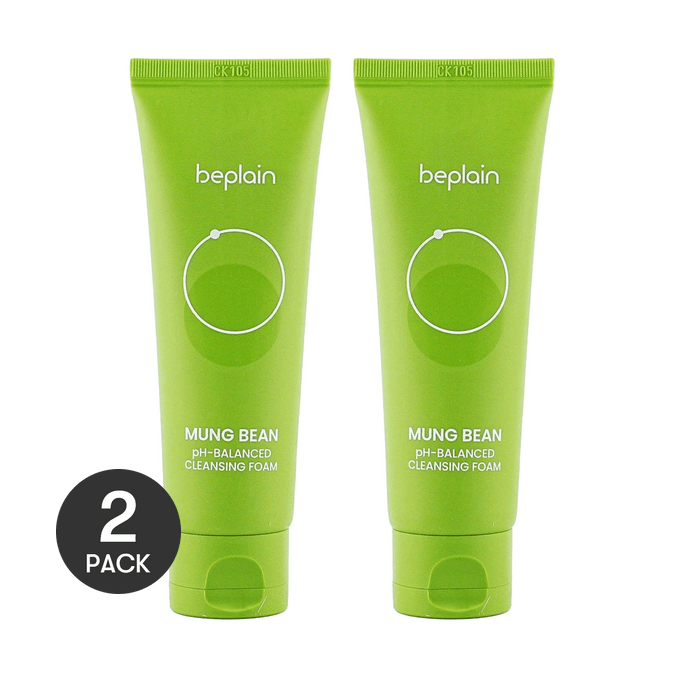 緑豆 pHバランス洗顔フォーム 2.7 fl. oz. ×2【バリューパック】