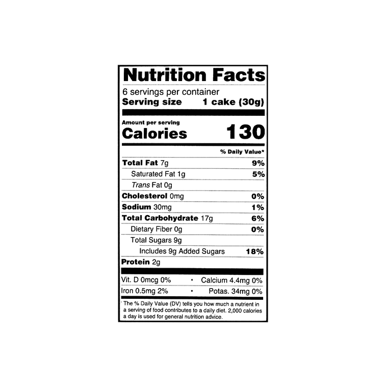 フレンチドーナツ - チョコレートマーブルケーキ、6個、6.35オンス 4