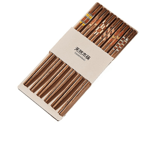 High-End Antibacterial And Mold-Resistant Chopsticks 6 Pairs * 1 Box