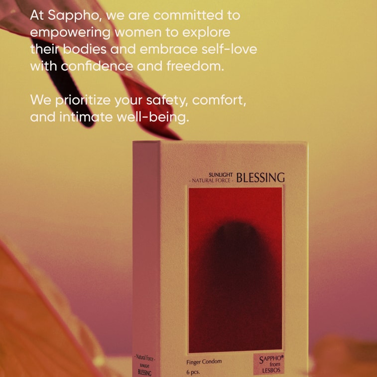 サッフォフォロムレス ナチュラルフォースシリーズ サンライトパンパーリング ヒアルロン酸 潤滑剤 大人用 女性用 セックストイ バレンタインデー エッセンシャル レズビアン フィンガースリーブ 1箱（12個入り） 4