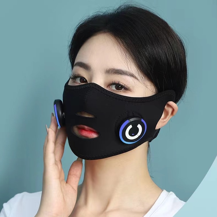 Faceless Massage Mask Black 1 PC 3
