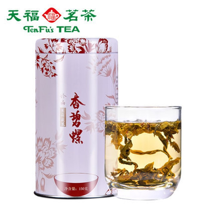 Tenfu's TEA Bi Luo Chun Green Tea (Spiral Green Tea)