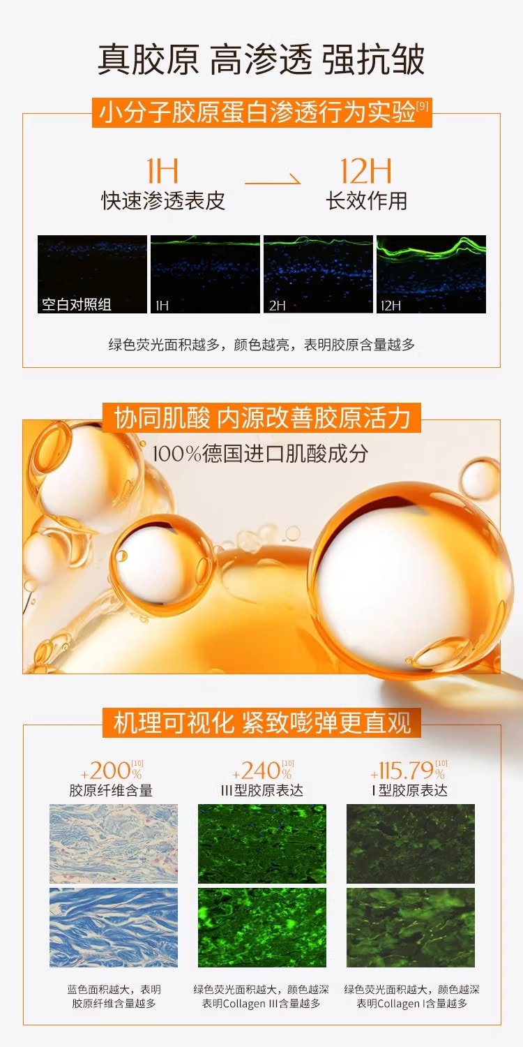 【中国直邮】 奢笛熊 微雕冻干法令纹贴 睡觉专用抗皱紧致面膜局部贴 玻色因淡纹贴 共10对