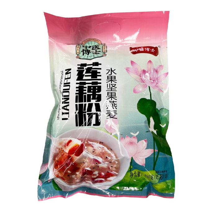 中醫博士 水果堅果燕麥蓮藕粉 35克 x 10袋