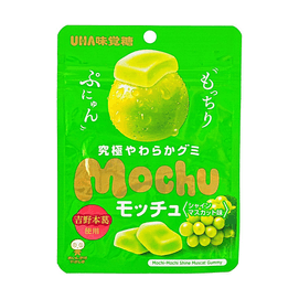日本UHA悠哈 Mocchu 阳光玫瑰葡萄味软糖 45g