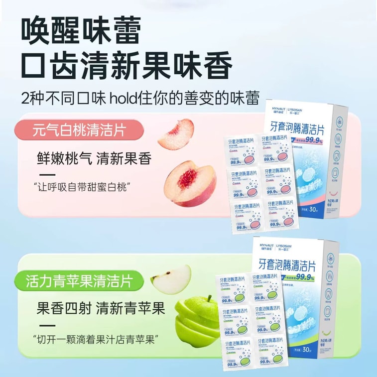 Orthodontic Retainer Cleaning Sheet 30Pieces 6