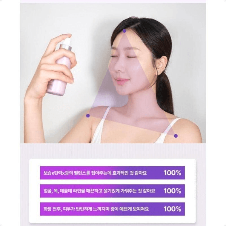 【Expédition directe de Corée】 Corée BIOHEAL BOH Spray crème raffermissante et hydratante 3D au centella asiatica fermenté 100 ml 4