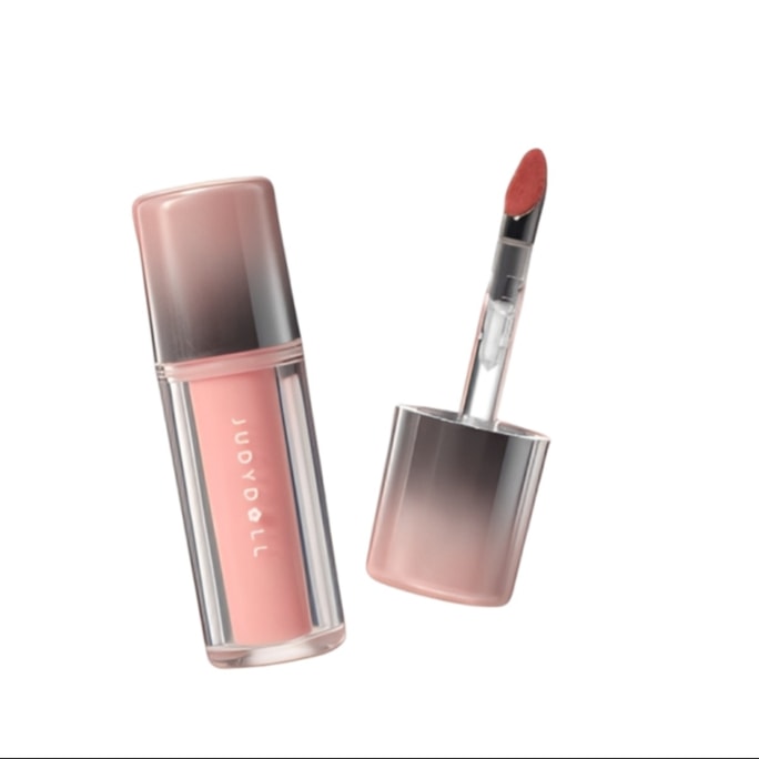 Ice iron essence mirror face lip glaze water gloss mouth red lip honey 04# 2.4g