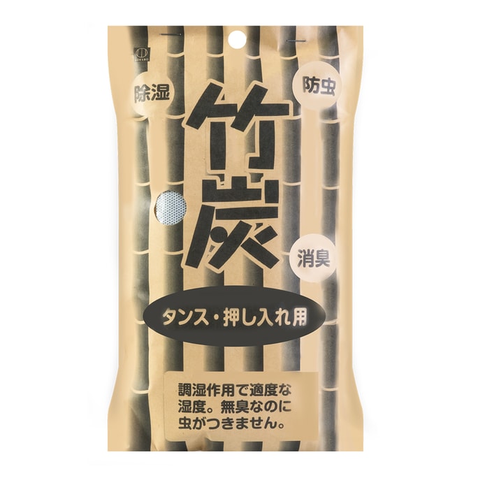 日本KOKUBO小久保 竹炭包  2件入 除湿防虫消臭
