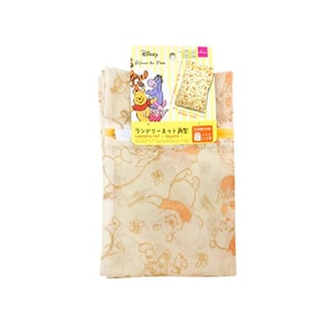 일본 DAISO 곰돌이 푸 스퀘어 세탁 가방 #소형 1개