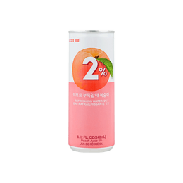 Refreshing Water 2% Peach 240ml