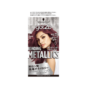 got2b Bonding Metallics Hair Color Burgundy Ruby [1 set]