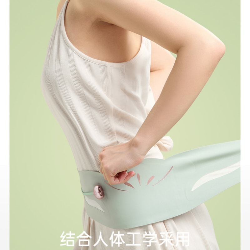 【中国直邮】 飞乐思 暖宫腰带大姨妈神器痛经暖腰护腰带加热腹带  绿意明媚 一个装