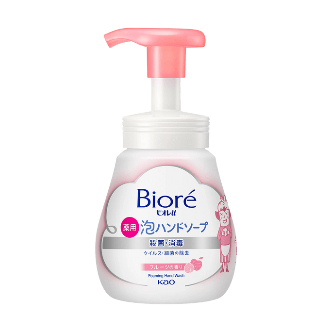 BIORE 폼 핸드 소프 펌프 #Fruit 250ml