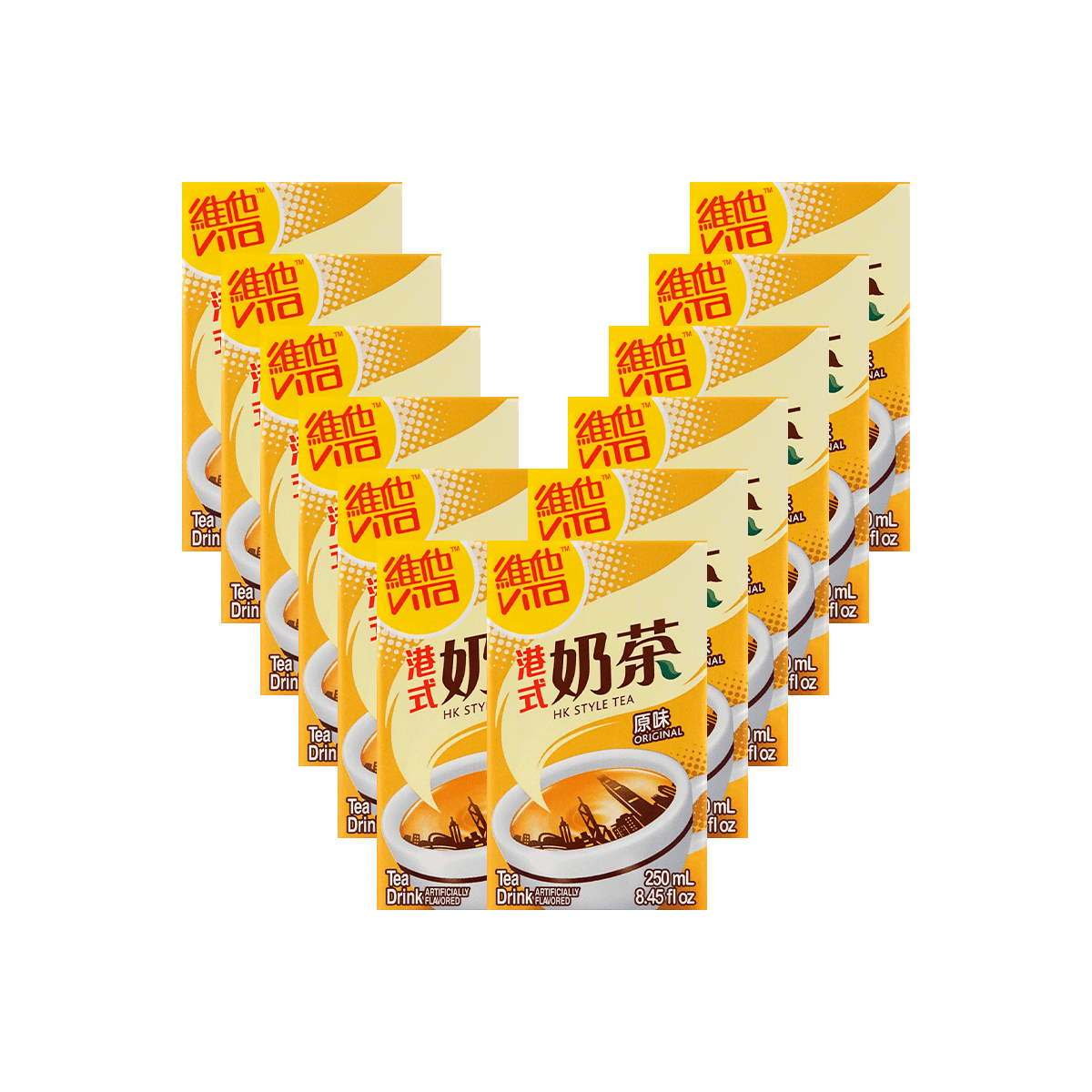 香港vita维他港式奶茶250ml12盒晒单