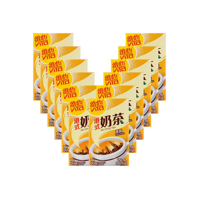 Hong Kong-Style Milk Tea - 12 Boxes* 8.45fl oz