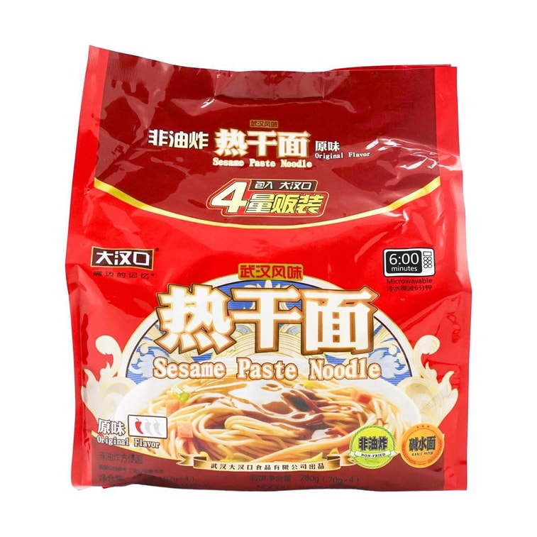 Sesame Paste Noodles - Instant Noodles, 4 Pack* 3.59 oz 4
