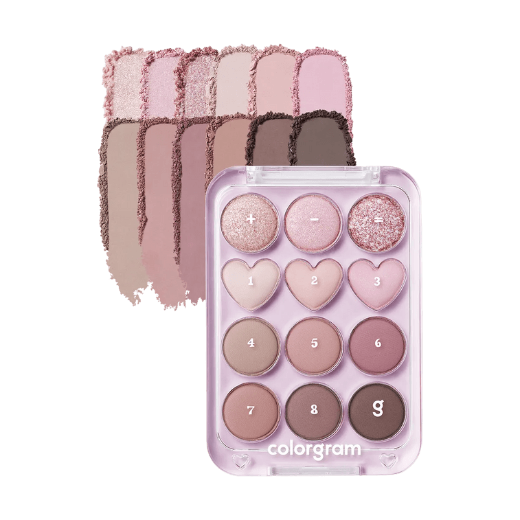 Pin Point Eyeshadow Palette, 0.34 oz. #02 Pink + Mauve = ❤ 6