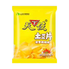 Spicy Potato Chips, 3.8oz