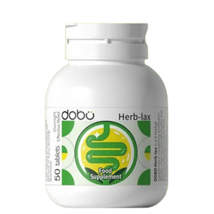 【中国直邮】 英国 DOBO 噗噗片50粒/盒 便秘膳食纤维通酵素便益生元西梅芦荟乐康片清肠片