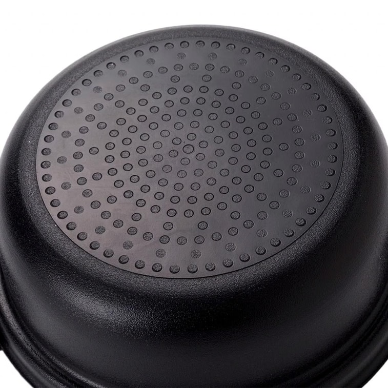 IH 플랫포트 알루미늄 합금소재 블랙 24cm 7