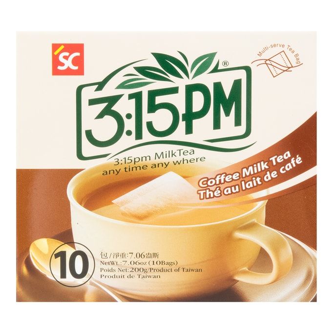 台灣三點一刻 經典港式奶茶 10包入 200g