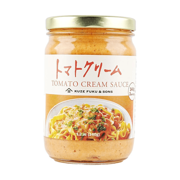 日本KUZEFUKU & SONS久世福商店 番茄奶油醬 340g【義大利麵醬】