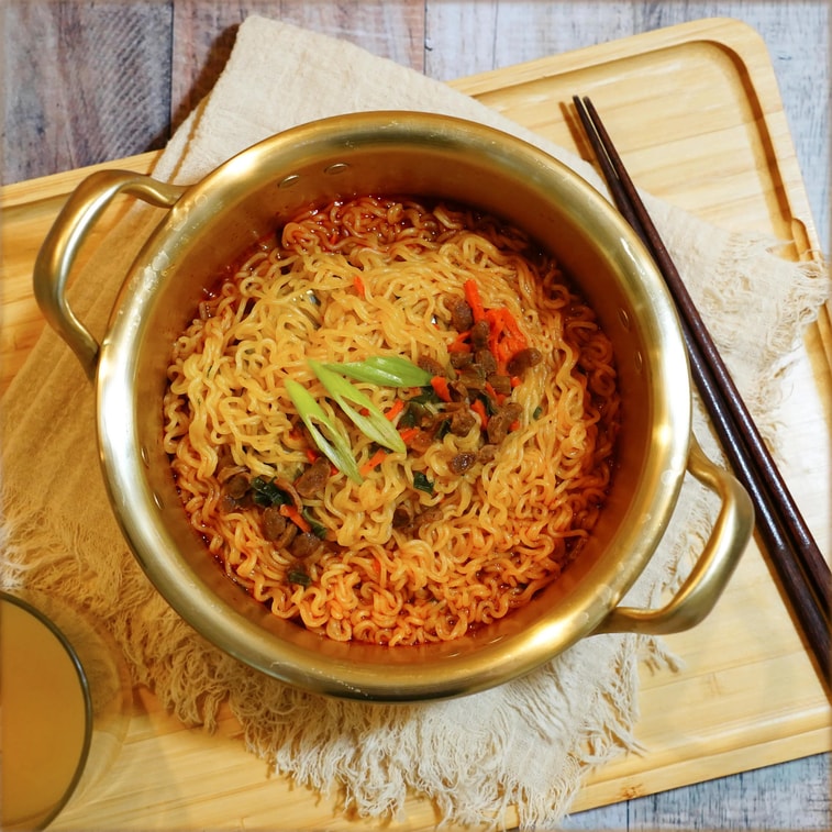 韩国PALDO八道 x FAKER联名 王碗面方便面拉面 香辣味 大碗装 120g【香辣过瘾】【巨无霸杯面】【英雄联盟世界冠军六冠王联名】 3