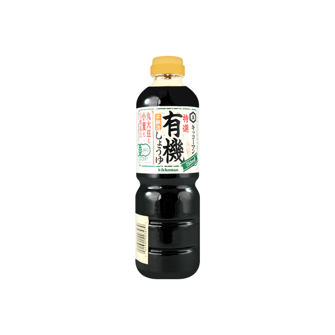日本KIKKOMAN萬字牌 有機醬油 750 ml