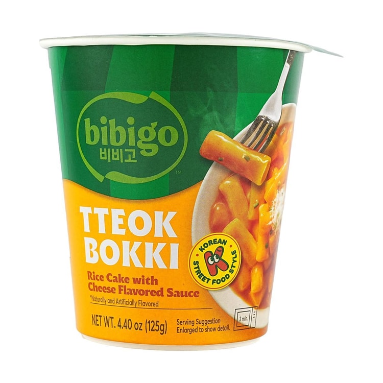 BIBIGO OGパッケージ トッポギカップ チーズ味 125g - Yami
