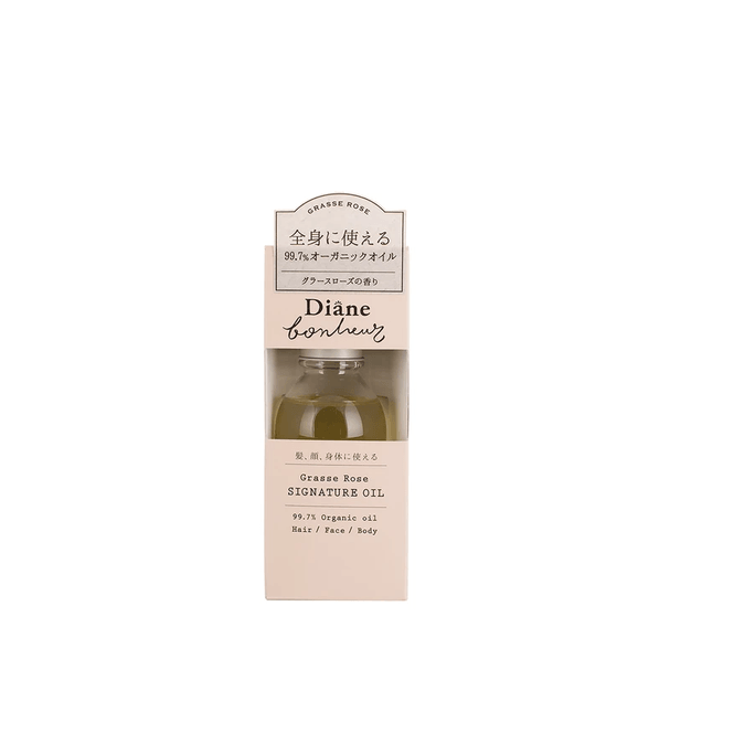 日本 MOIST DIANE BONHEUR 黛絲恩 全身用精油 (草玫瑰香} 100ml