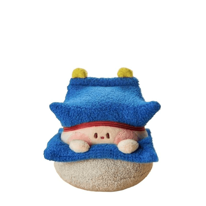 Xi'an Cultural And Creative Bell And Drum Tower Plush Drum Evening Short Plush Doll Single Pendant 11.5 * 9.5cm