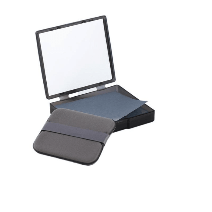 【中国直送】Monlis オイル吸収フェイシャルシート（女性用）、オイルコントロール、春夏用、リフレッシュ、携帯可能、パフ付き、竹炭の香り、100枚入り×1箱