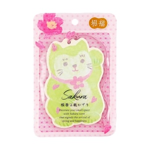 Cherry Blossom Scented Paper Decor Kasumi Sakura Car Wardrobe Fragrance 1pc
