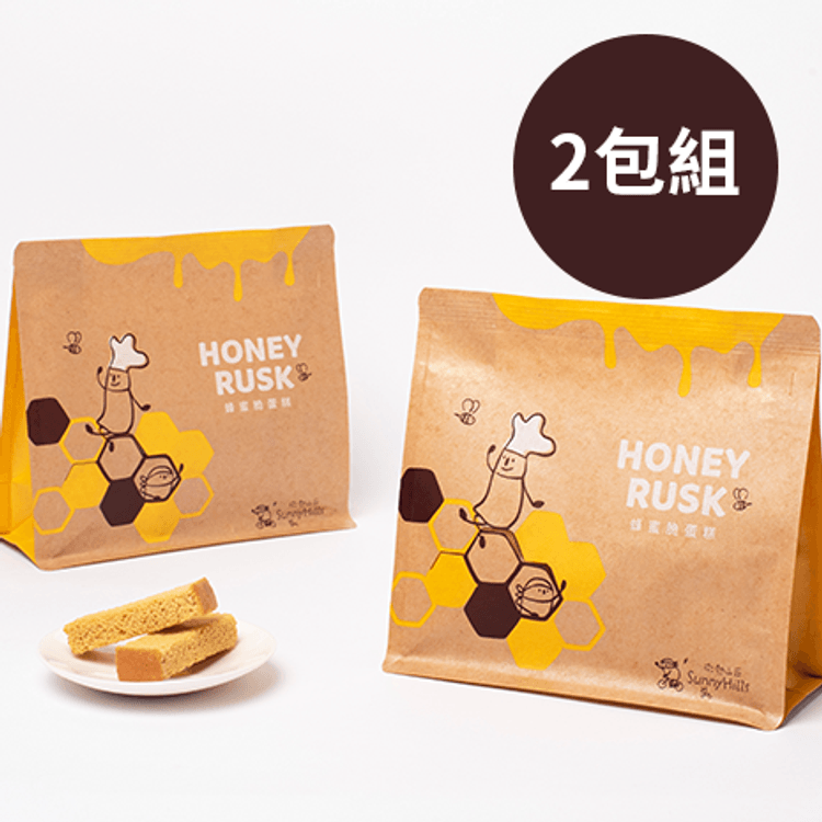 [Taiwan Direct Mail] Honey Rusk 50g * 2 packs