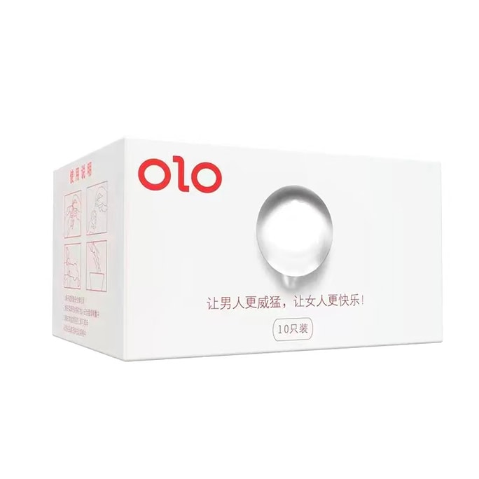 OLO 玻尿酸避孕套 增長柔珠【5珠+5套】G點刺激 瘋狂摩擦 男神女神冰火安全套 成人性用品情趣