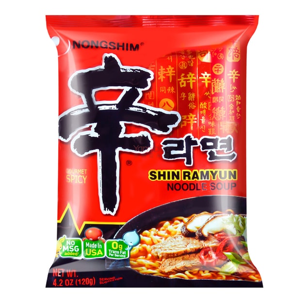 Instant Shin Ramyun 120g - Yamibuy.com