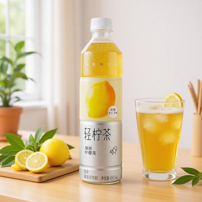 Lemon Green Tea, 15.21fl oz