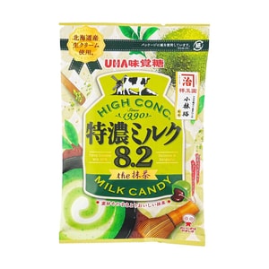 日本UHA悠哈 味觉糖 特浓牛奶糖 抹茶味 70g