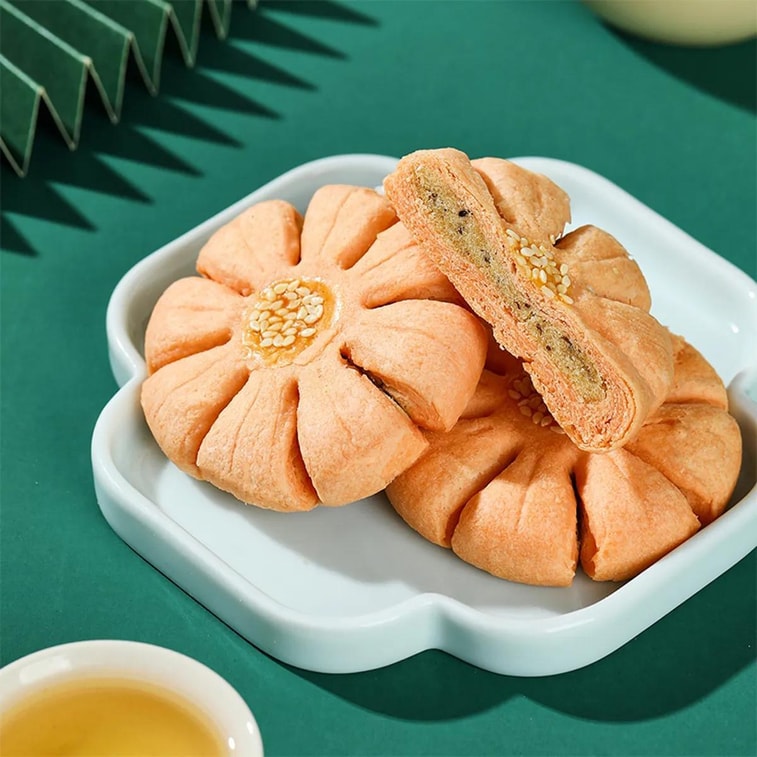 로얄 델리커시 페이스트리 케이크 선물 세트 17개입 (24.12oz)【딸기, 말차, 초콜릿, 망고, 녹두】 5
