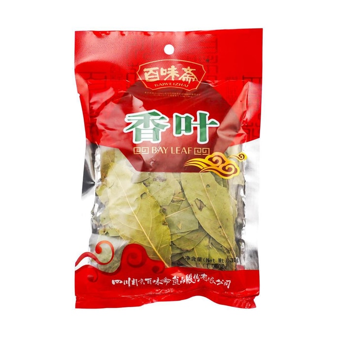 百味斋 香叶 30g【炖肉卤菜大料香料卤料】