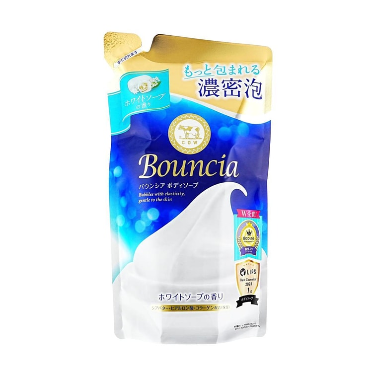 日本COW牛乳石鹼 BOUNCIA浓密泡沫沐浴乳 美肤沐浴露 480ml + 补充装 360ml 牛奶花香 @COSME大赏得奖 17