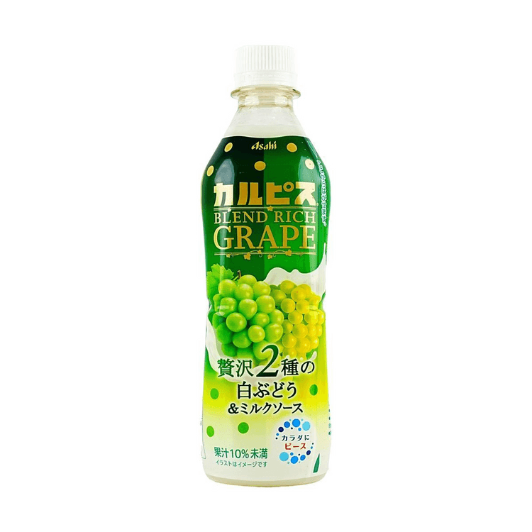 ASAHI リッチブレンドグレープホワイトグレープミルク、14.53 液量