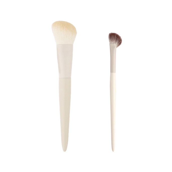 Cloud Porcelain Contour & Nose Brush Set 2pcs