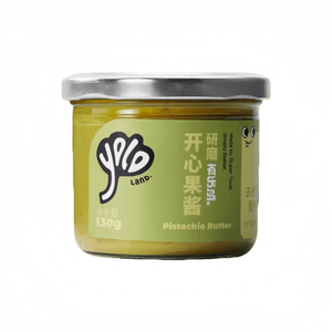 Youleda Pistachio Spread with Pistachio Kernels, Low-Temperature Roasted, 130g*1 Jar