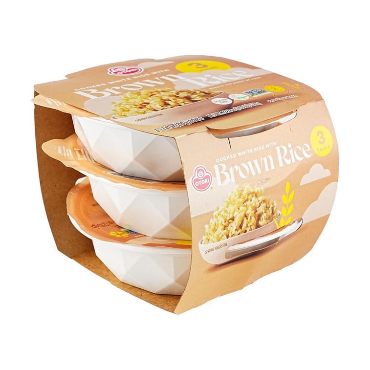 Delicious Cooked Brown Rice 210g*3 5