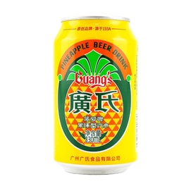【Non Alcoholic Drink】Guang's Pineapple Beer - Fruity Soda, 11.15fl oz
