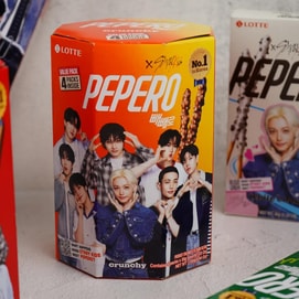PEPERO Crunchy Chocolate Biscuit Stick,Value Pack 4packs 4.93oz【Stray Kids Pick】【Packing May Vary】