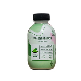 [중국 직송] 어린이 및 성인용 영양 아침 식사 대용 우유 핸드셰이크 밀크티 단백질 섬유 밀크셰이크 일본식 말차 맛 40g