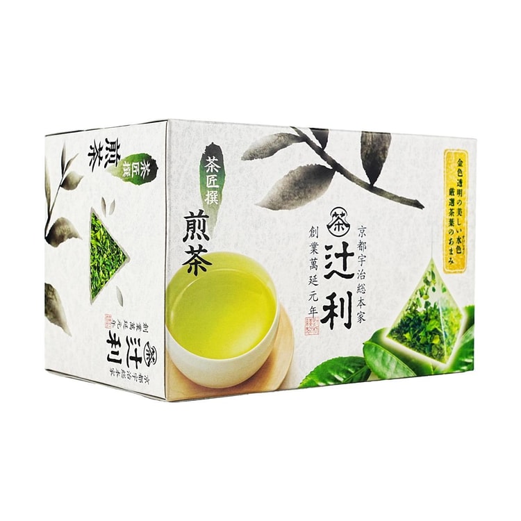 TSUJIRI Japanese Sencha Green Tea Bag 20p 1.41 oz - Yami.com